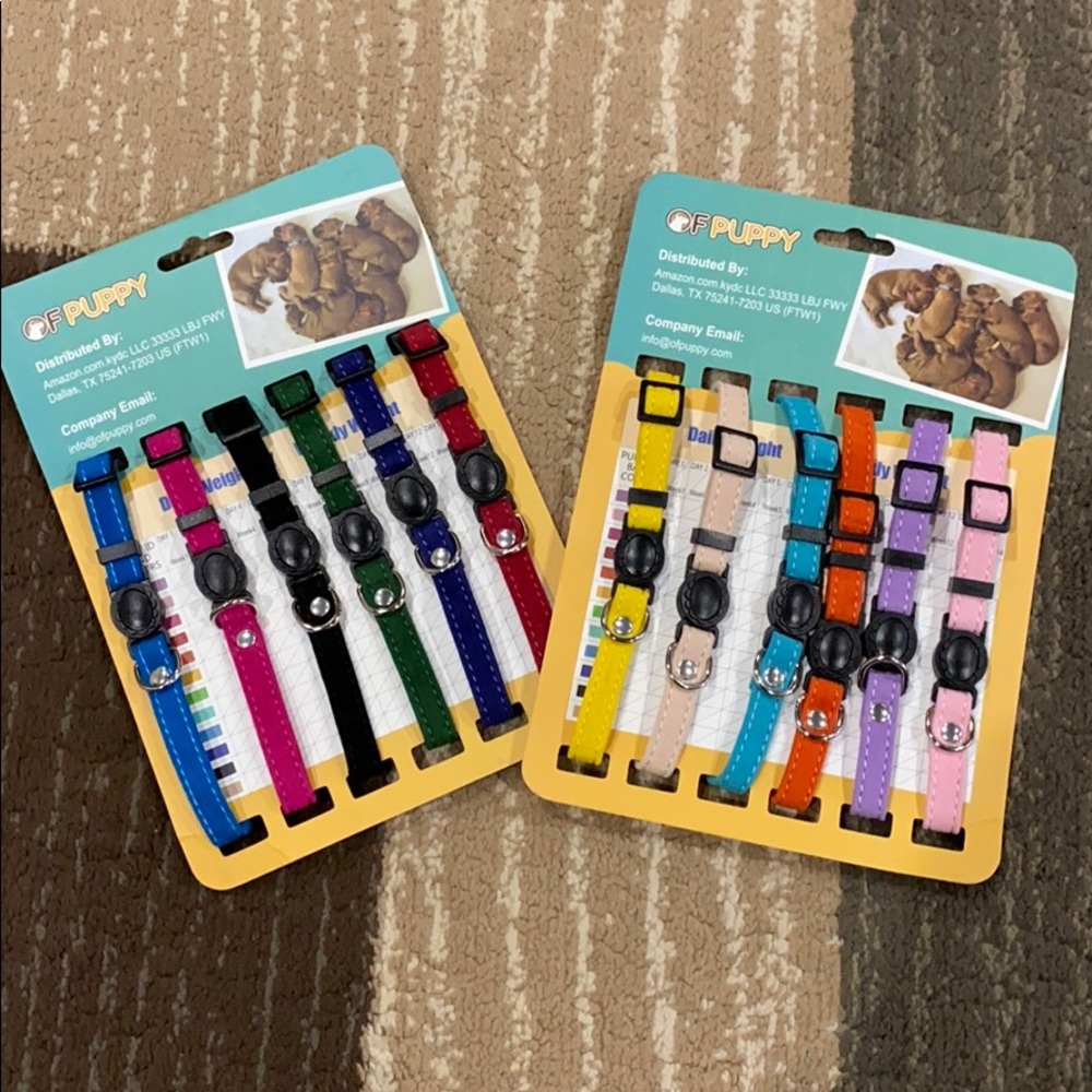 🔥Brand New🔥 Puppy or Kitten Litter ID collars